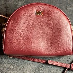 Michael Kors Ginny Half Moon Crossbody Bag